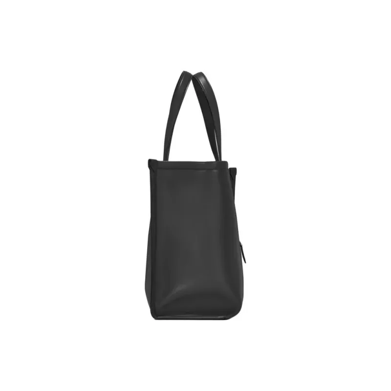 MONTBLANC Calfskin Tote Bag Shopping Bag Shoulder Bag Handbag Medium Size Men's Black-2