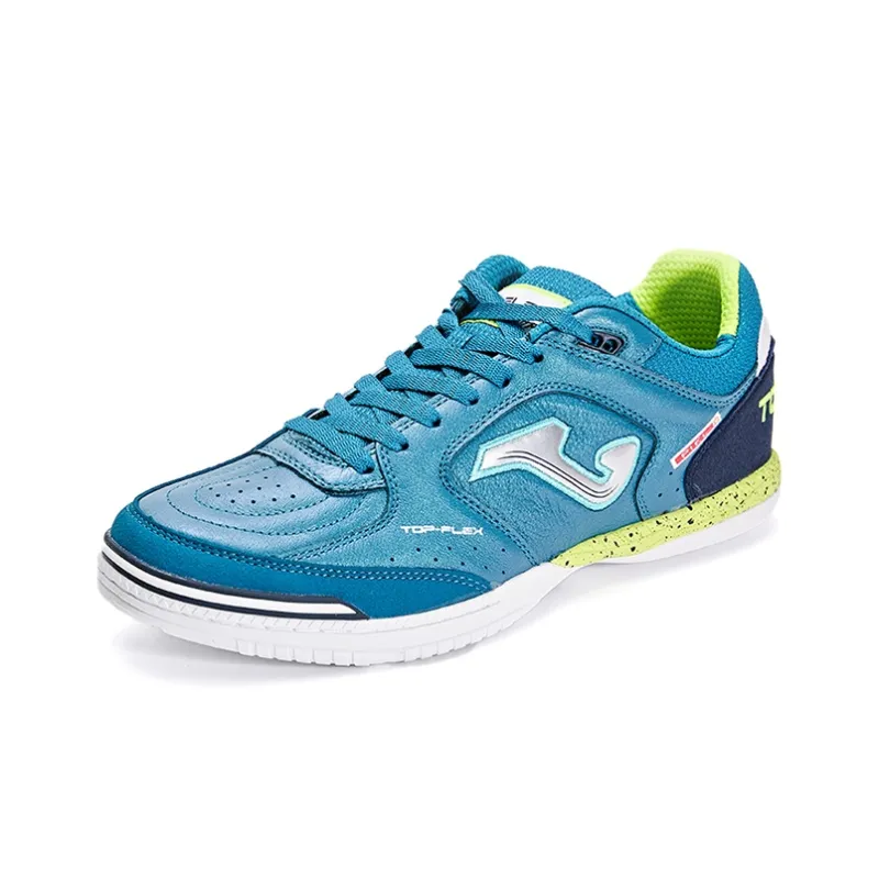 Joma Cushioning Rebound Indoor Soccer Shoes Men's Blue Green-2