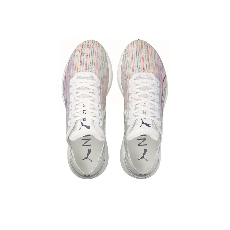 PUMA Electrify Nitro Spectra Sneakers White/Green-2