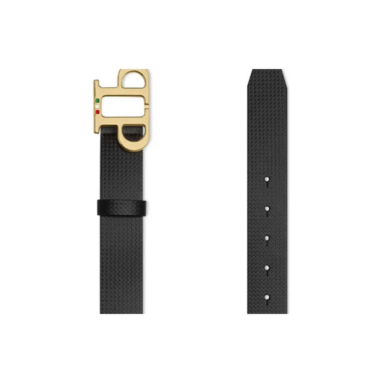 PHILIPP PLEIN Logo plaque Leather Belt-2