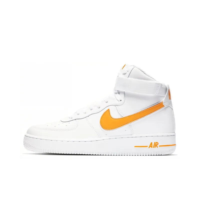 Nike Air Force 1 High White University Gold-0