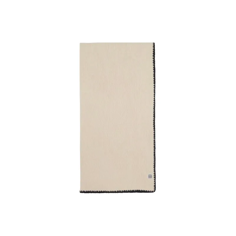 TOTEME Embroidered Cashmere Scarf-1