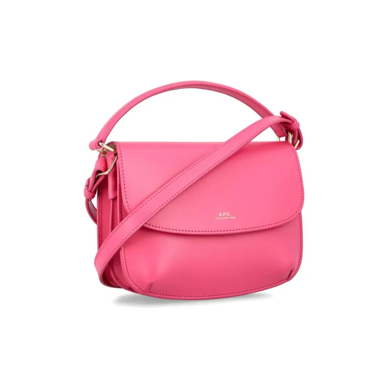 A.P.C Logo Printed Sarah Mini Shoulder Bag-1