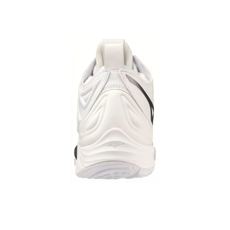 Mizuno Wave Momentum 3 Mid 'White Metallic Grey'-2