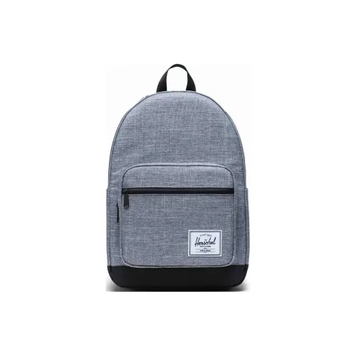 Herschel Recycled Polyester Backpack Unisex Gray & Black