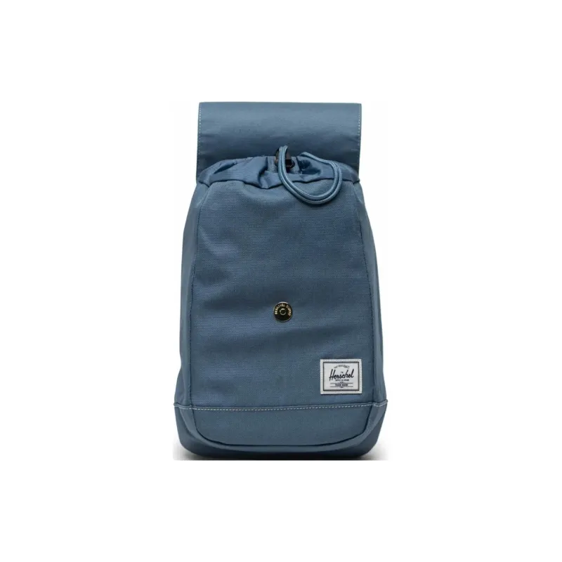 Herschel Recycled Material Shoulder Bag Crossbody Bag Small Size Unisex Blue Phantom-3
