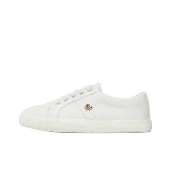 LAUREN RALPH LAUREN Logo Plaque Lace-Up Sneakers Women's