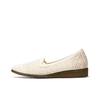Skechers Modern Comfort Cushioning Breathable Low Top Casual Shoes Women's Beige