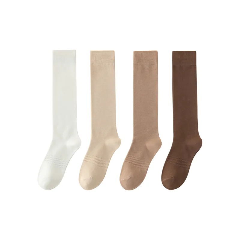 XXLLG Knee High Socks Women's 4 Pack-10