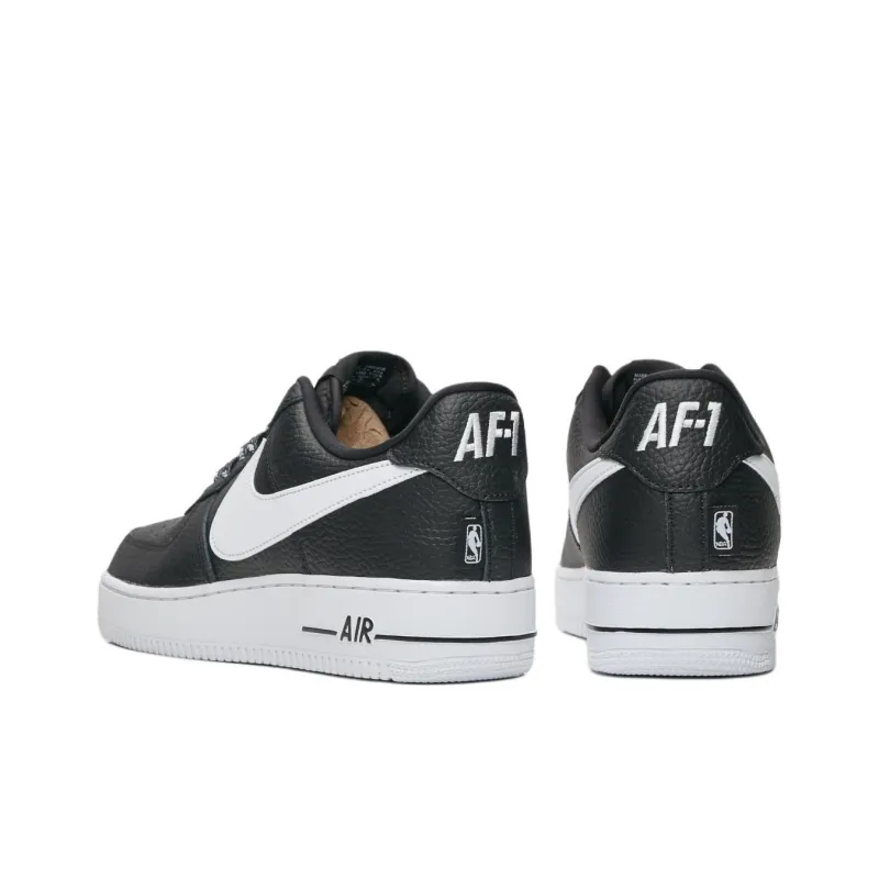Nike Air Force 1 Low Nba Black White-3