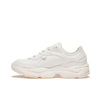 FILA Abrasion Resistant Breathable Low Top Running Shoes Unisex White Korean Style