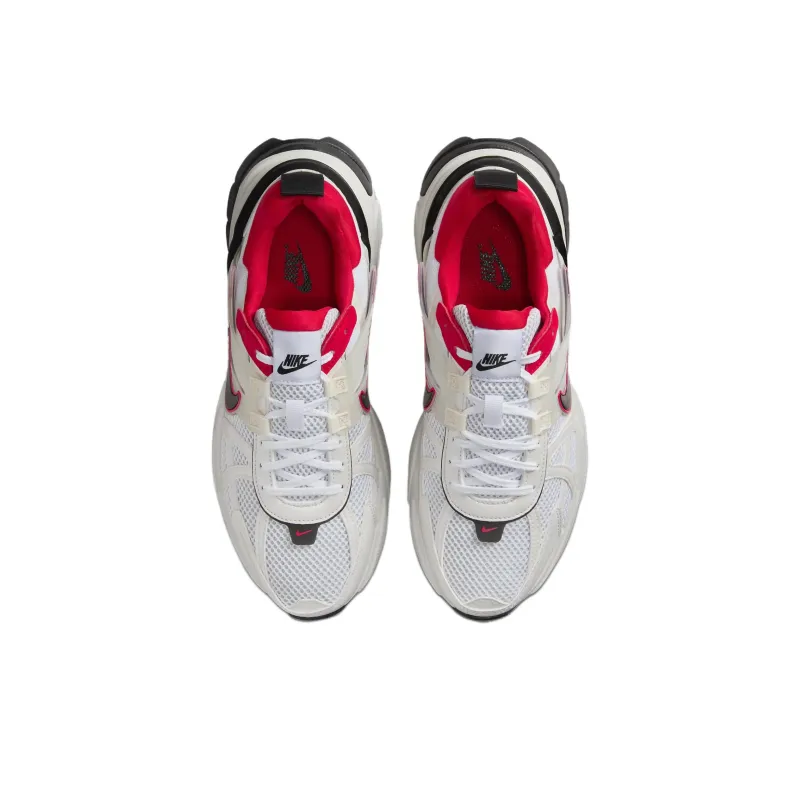Nike V2K Run Metallic White University Red-3