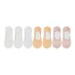 7 Pack (3 White+2 Tangerine+2 Apricot Pink)