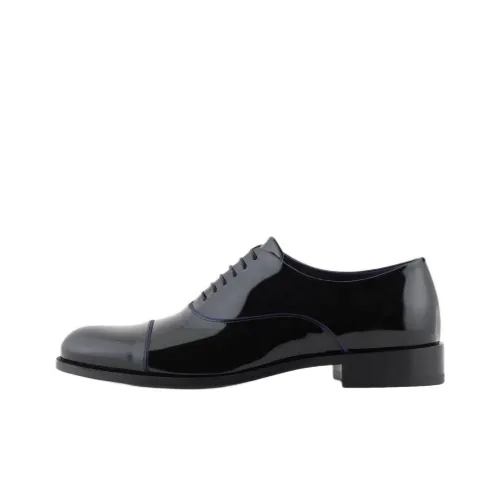 GIORGIO ARMANI Dress Shoes Men Low-Top Black