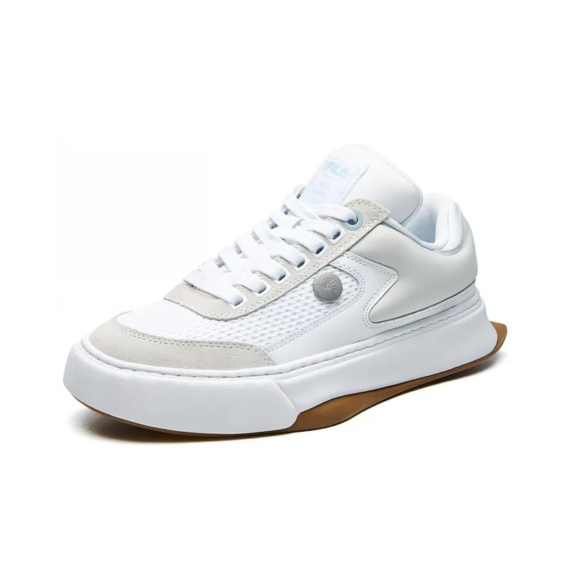 MIHARA YASUHIRO x FILA FUSION Lightweight Coverage Low-Top Skateboard Shoes Women's Standard White-1