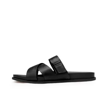 Voguhomme Slide Slippers Men Black