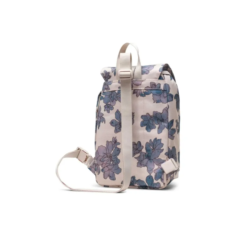Herschel Recycled Material Shoulder Bag Crossbody Bag Small Size Unisex Moonlight Floral Waves-2