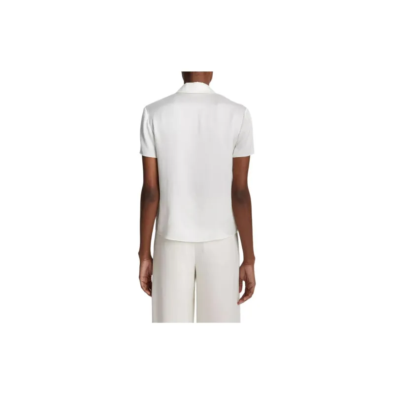 VINCE Polo Shirts Women's White-1