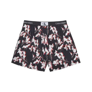 CK/Calvin Klein Underpants Men's 1 Pack Ripple Print Black