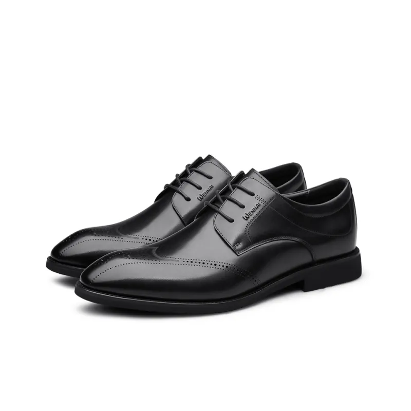 Wen Nai Dress Shoes Men's Black-3