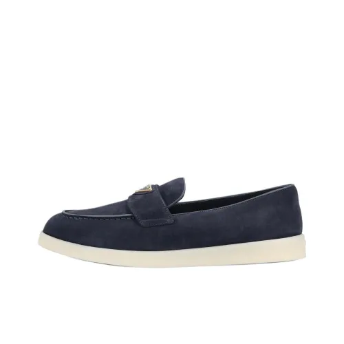 PRADA Loafers 2.5cm Women's Marine Blue