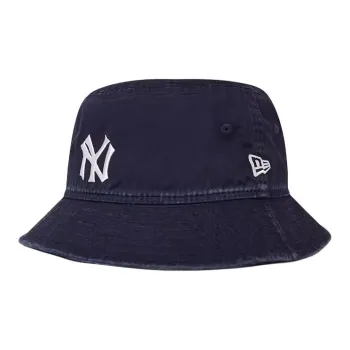 New Era Cotton Bucket Hats Unisex Blue