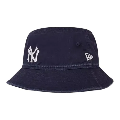 New Era Cotton Bucket Hats Unisex Blue