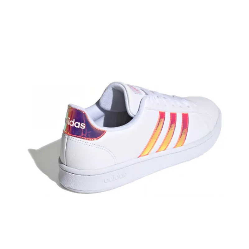 Adidas Women's Grand Court 'Pink Iridescent' Women's-2