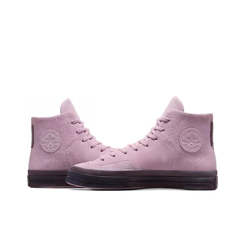 Converse Chuck 70 Marquis Abrasion Resistant Breathable High Top Canvas Shoes Unisex Pink-3