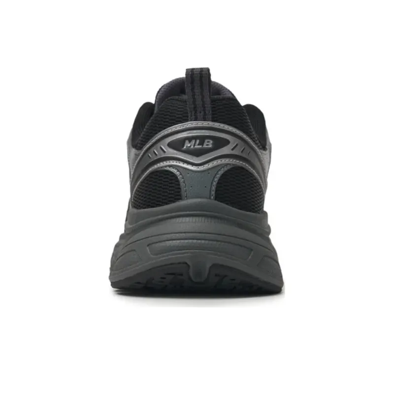 MLB Chunky Runner Ace Runner Wear Resistant Low Top Casual Running Shoes Unisex Black-4