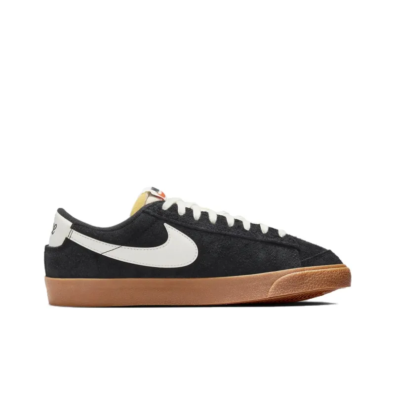 Nike Blazer Low 77 Vintage Black Gum Women's-1