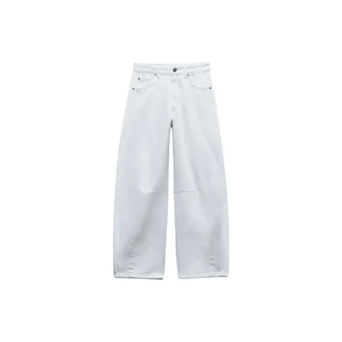 ZARA Jeans Women's White