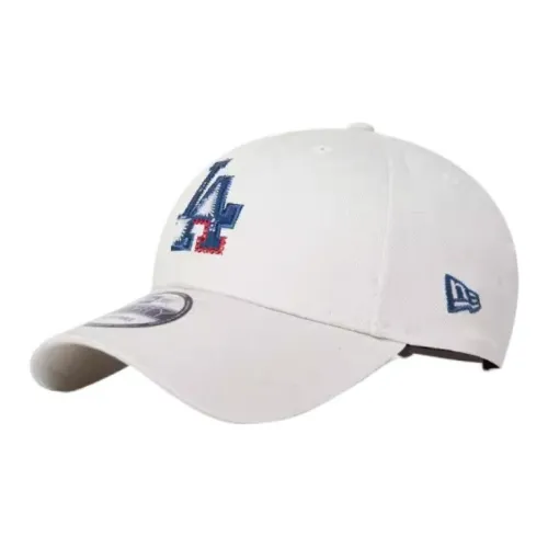 New Era Cotton Baseball Caps Unisex White