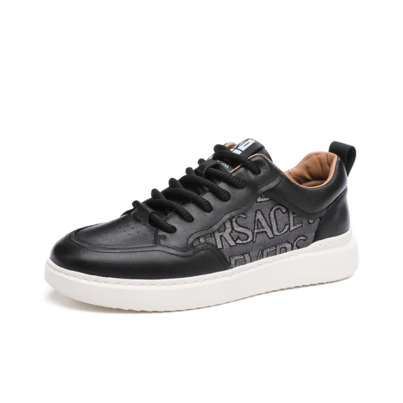 LINSEN Non-slip Lightweight Low-Top Skateboard Shoes Men's-9