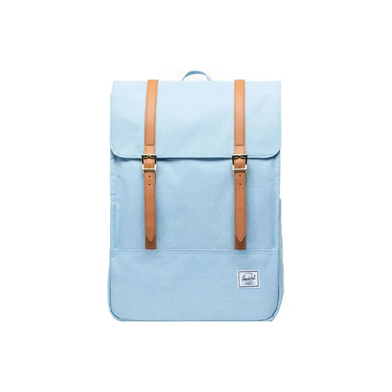 Herschel Recycled Fabric Backpack Unisex Light Blue-0