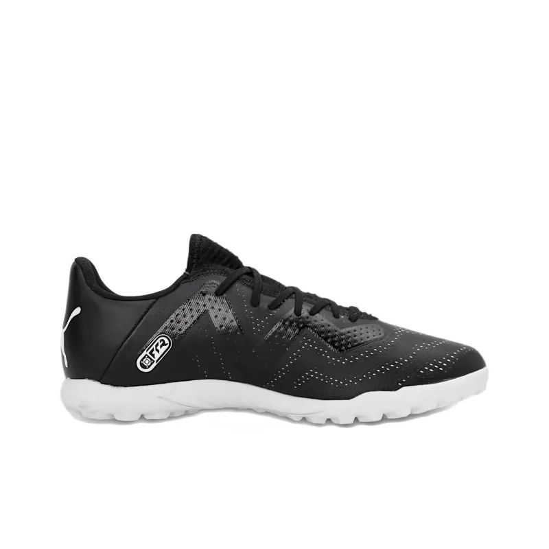 PUMA Future Play TT Rubber Broken Studs Anti Slip Wear Resistant Soccer Shoes Men's Black-1