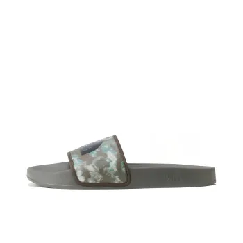 THE NORTH FACE Base Camp Slides Iii 'Military Olive Stippled Camo Print Tnf Black'