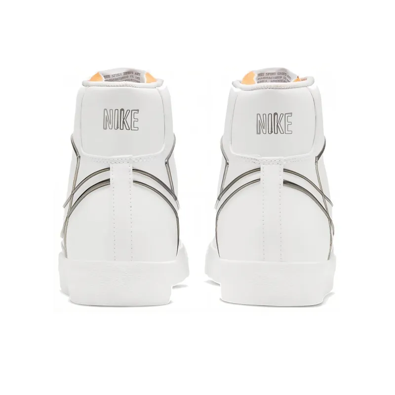 Nike Blazer Mid '77 'White Metallic Pewter'-4