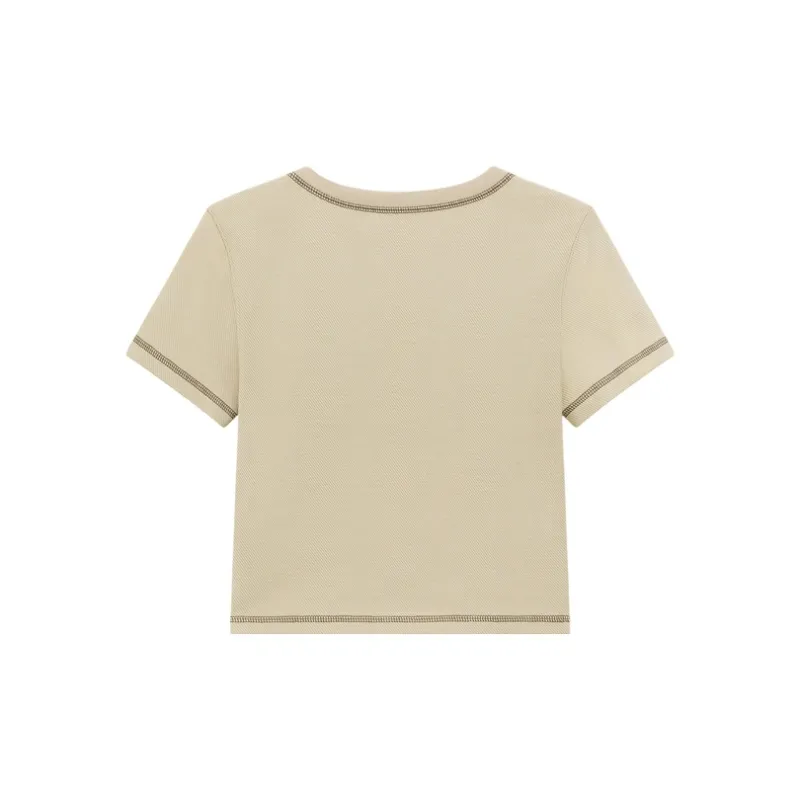 CHUU T-Shirts Women's Apricot-1
