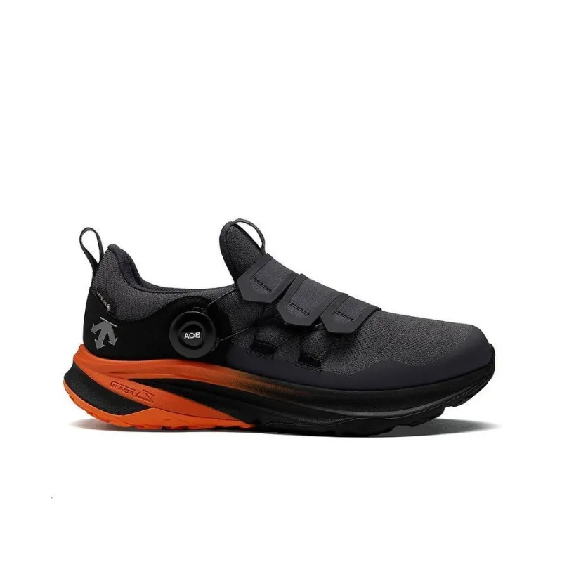 DESCENTE Abrasion Resistant Waterproof Rebound High Top Casual Running Shoes Women's Gray-1