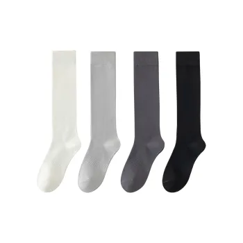 XXLLG Knee High Socks Women's 4 Pack