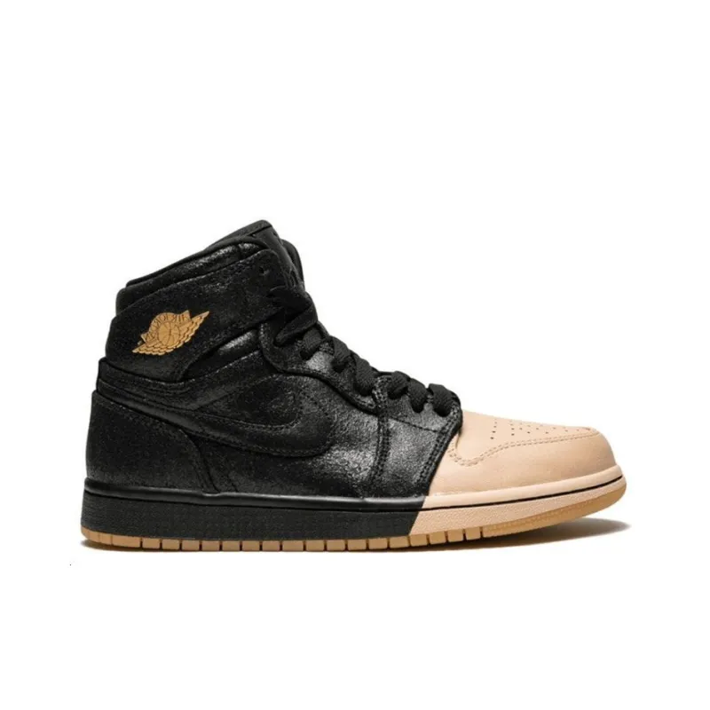 Jordan 1 Retro High Dip Toe Black Women's-1