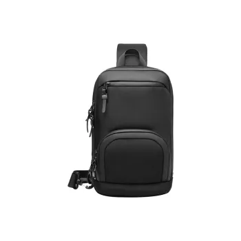 CMLZIUA Oxford One Shoulder Crossbody Bag, Sling Bag Men's Black/Camouflage/Dark Gray/Dark Blue