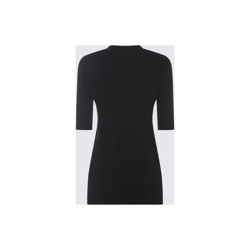 JIL SANDER + Short Sleeved Crewneck Jumper-1