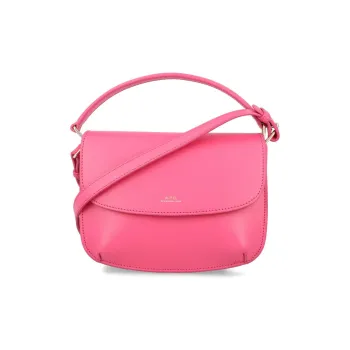 A.P.C Logo Printed Sarah Mini Shoulder Bag