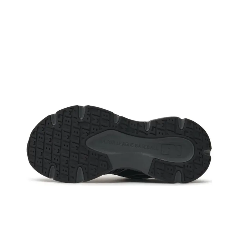 MLB Chunky Runner Ace Runner Wear Resistant Low Top Casual Running Shoes Unisex Black-5