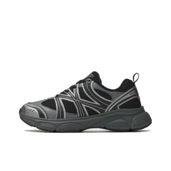 MLB Chunky Runner Ace Runner Wear Resistant Low Top Casual Running Shoes Unisex Black