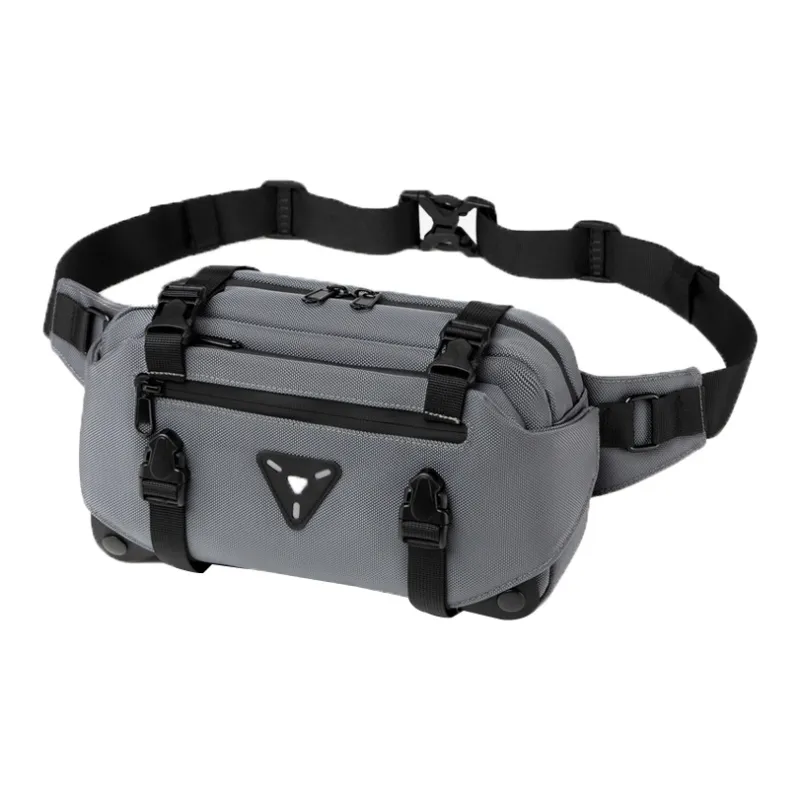 CMLZIUA Oxford Fanny Pack Regular Men's Black \ Military Green \ Royal Blue \ Camouflage \ Dark Gray-8