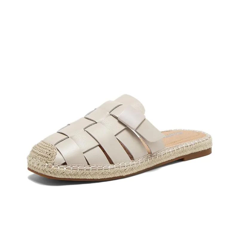 BATA Closed Toe Slippers 2cm Women's-4
