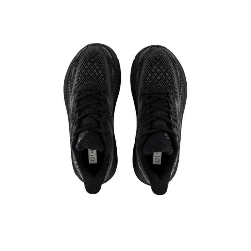 HOKA ONE ONE Clifton 9 Wide 'Black' Women's-2